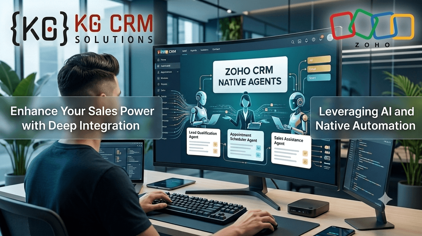 Zoho CRM Native Agents: How AI Can Configure Your CRM Using Natural Language