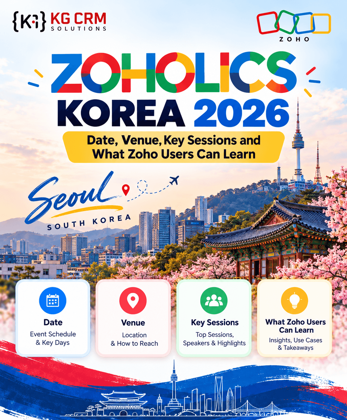 Zoholics Korea 2026: Date, Venue, Key Sessions and What Zoho Users Can Learn